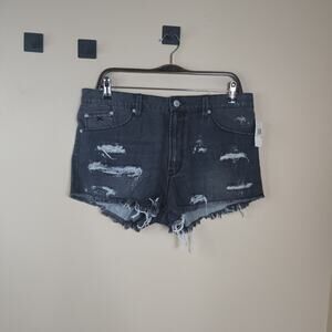 Resolve RES Denim Tiny Dancer Shorts in Gray Size 29